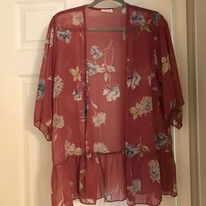 Floral kimono